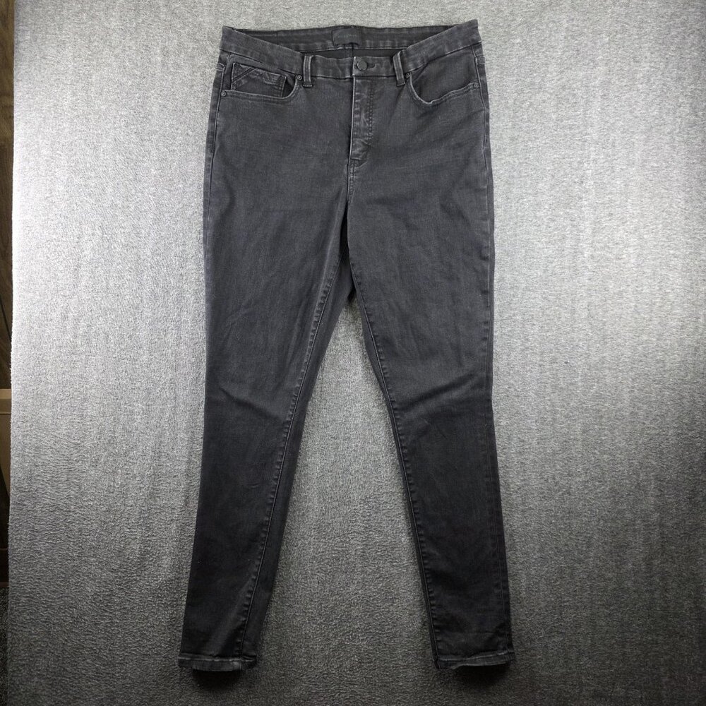 Buckle Black Jeans Womens 33x32 Black Mid Rise Skinny Shaping Stretch